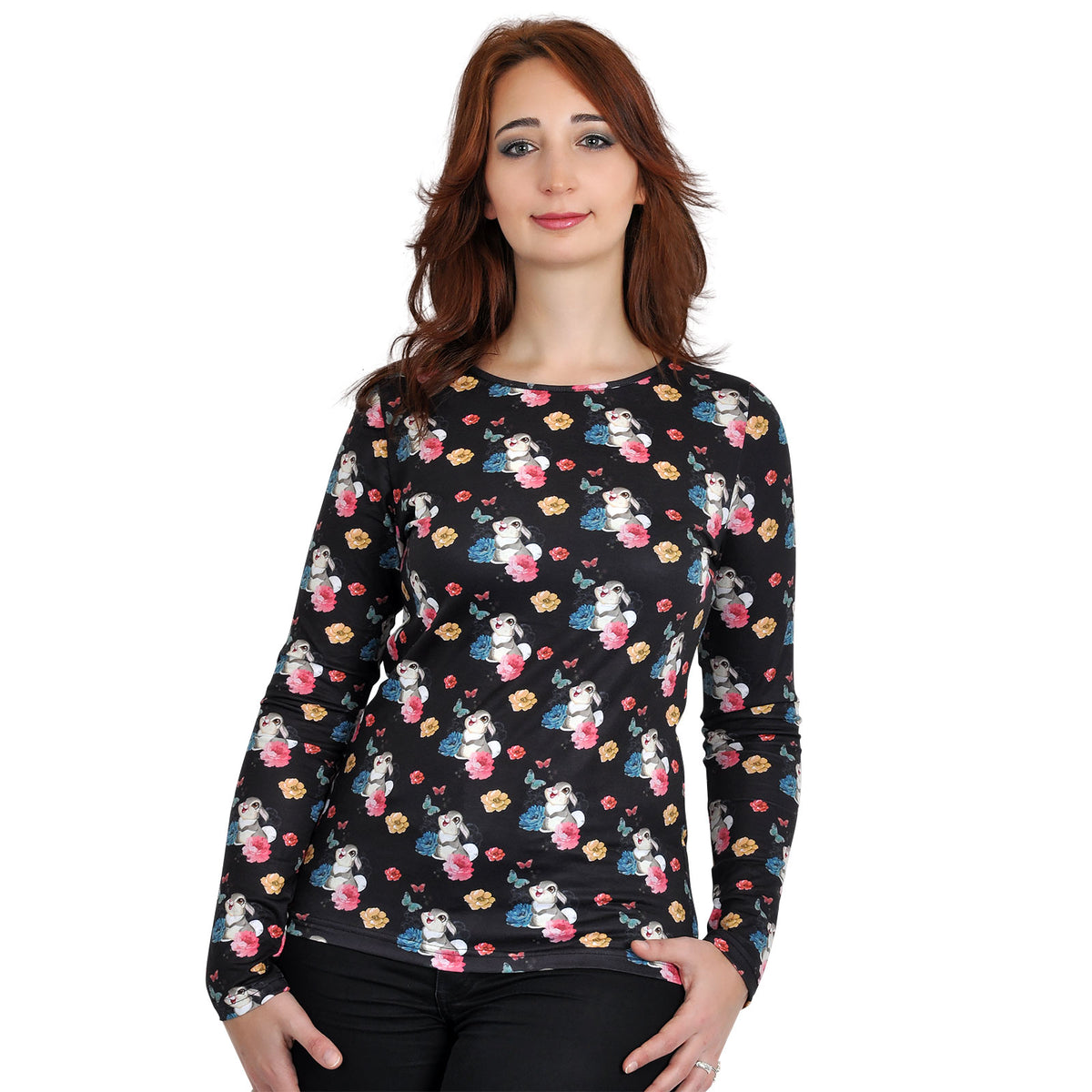 Product image Bambi - Thumper Flower Power Longsleeve black