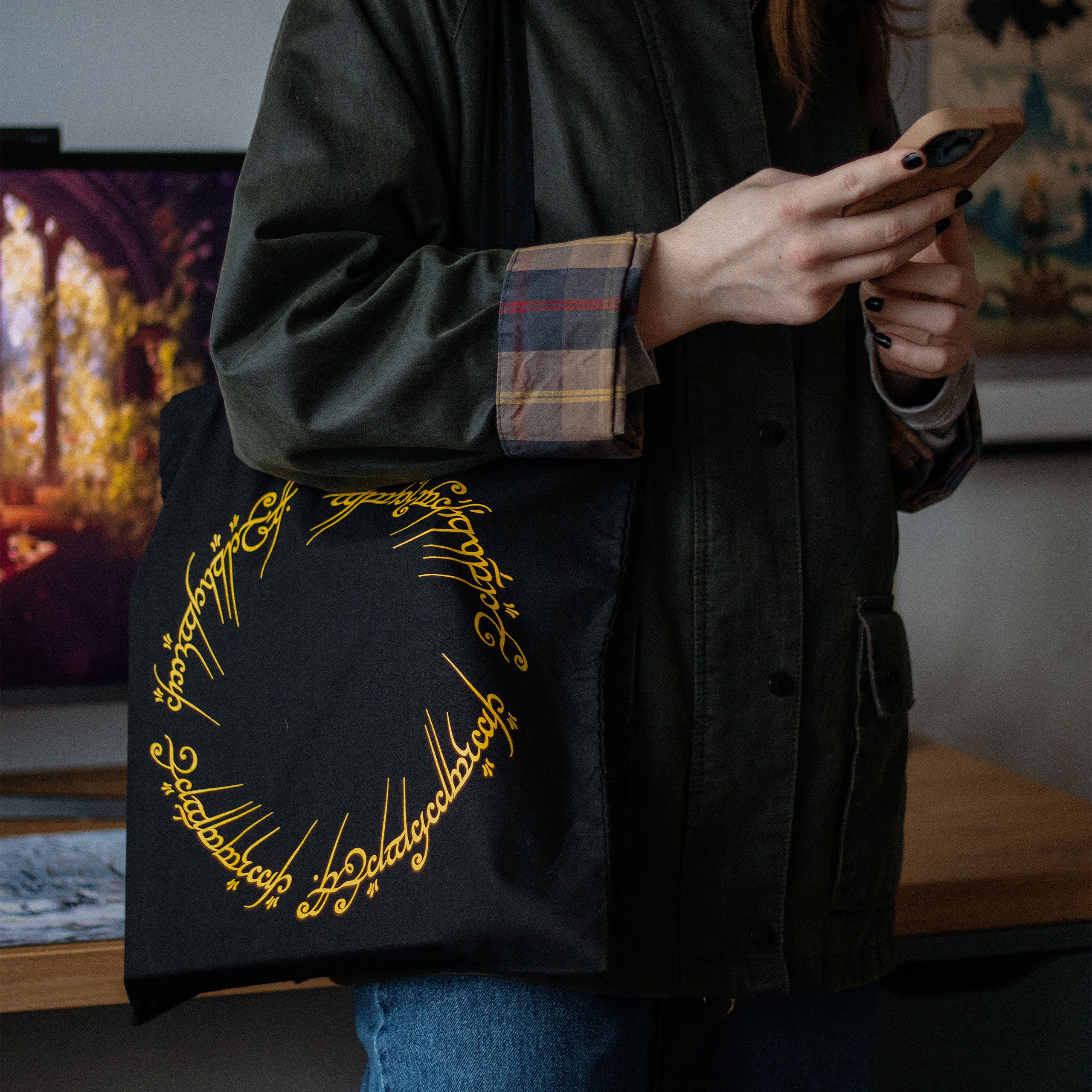 Imagen del producto El Señor de los Anillos - Bolsa de Yute del Anillo Único