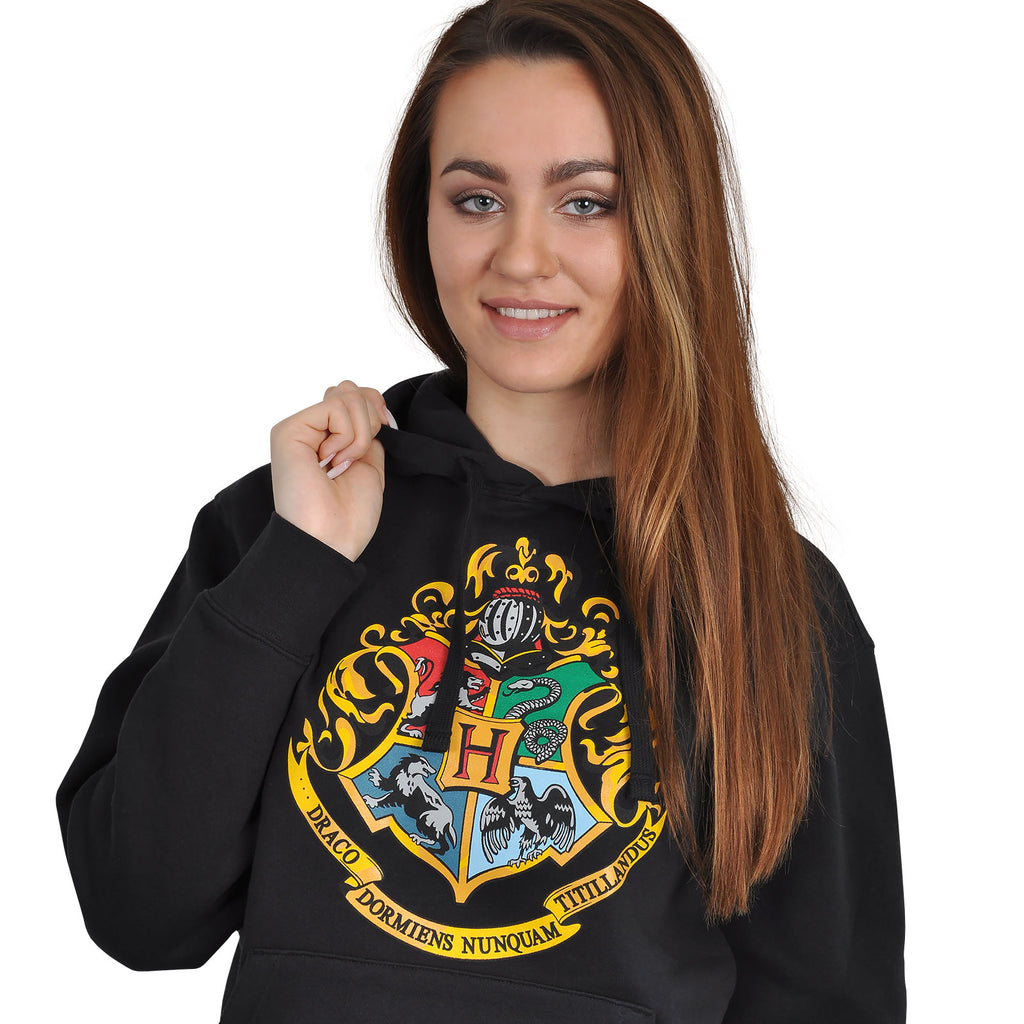 Imagen del producto Harry Potter - Sudadera con capucha de Hogwarts negra
