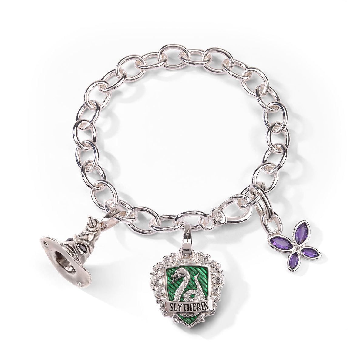 Product image Harry Potter - Lumos Slytherin Charm Bracelet