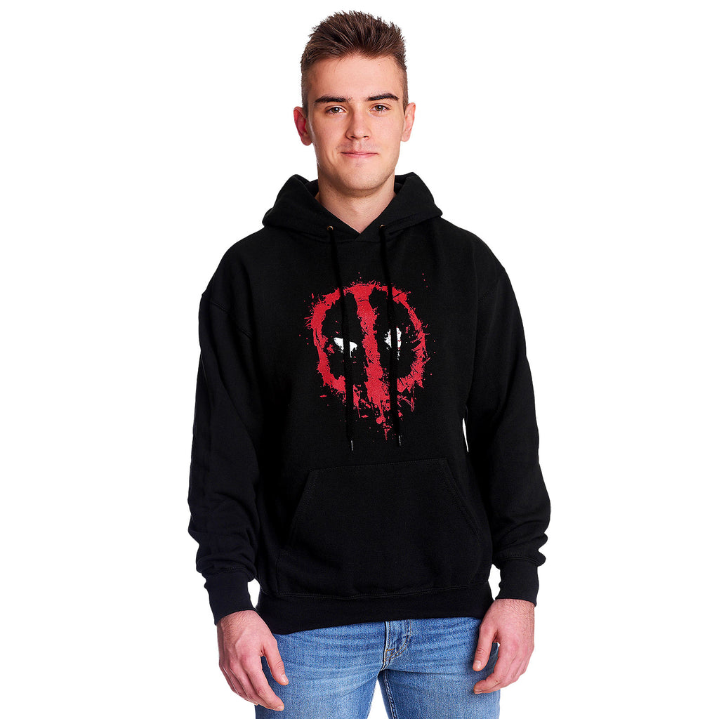 Imagen del producto Deadpool - Sudadera con capucha negra con logo