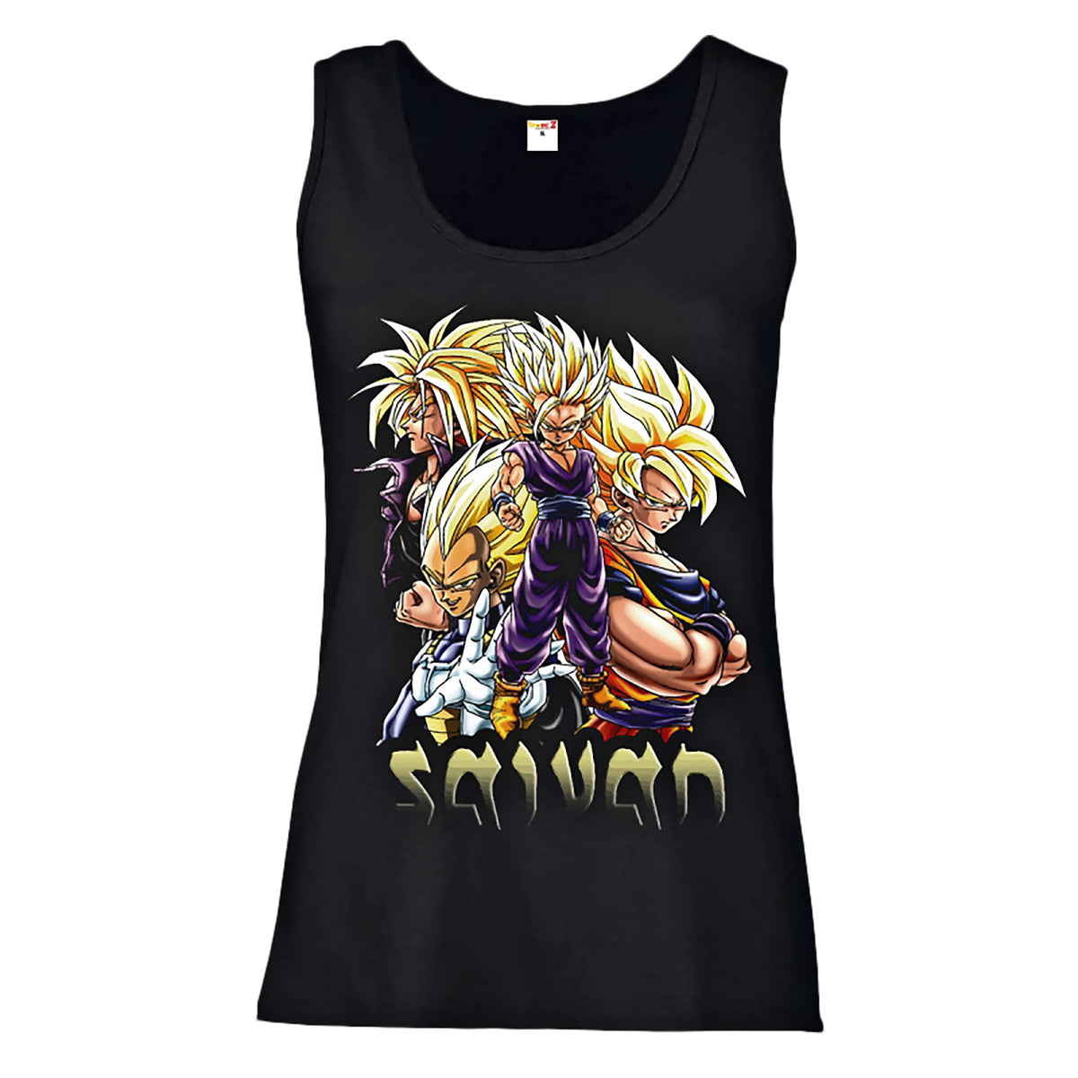 Imagen del producto Dragon Ball - Saiyajin Tank Top negro
