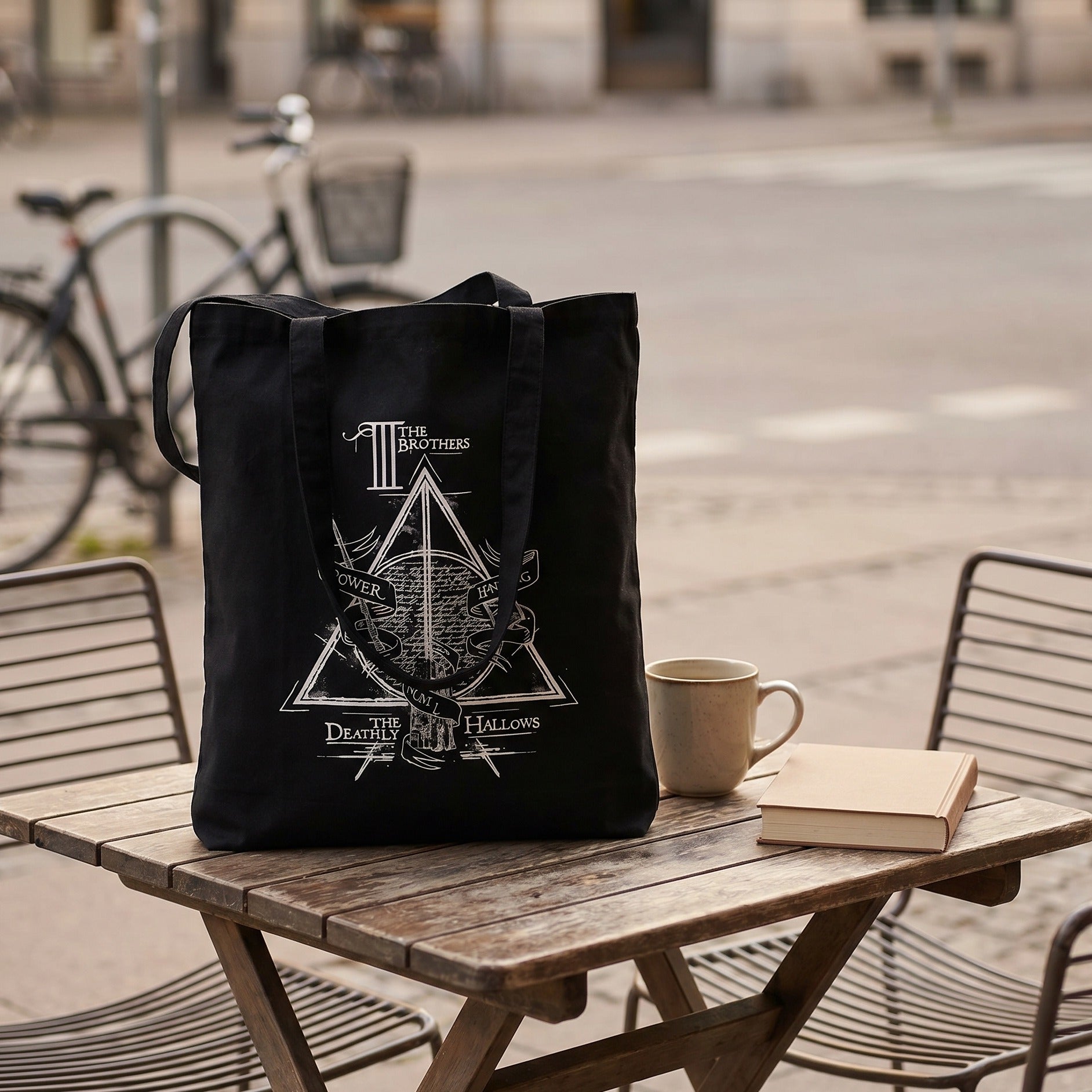 Imagen del producto Harry Potter - Bolsa de yute de Los Tres Hermanos