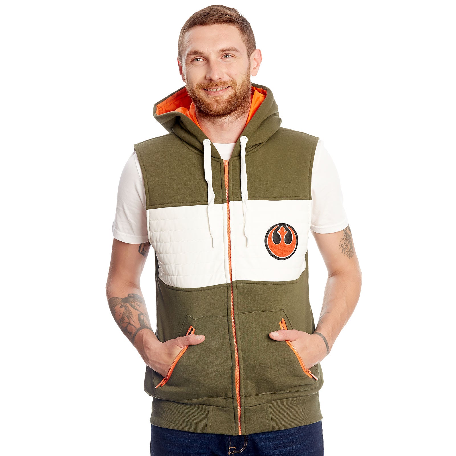Imagen del producto Star Wars - Chaleco de rebeldes con capucha