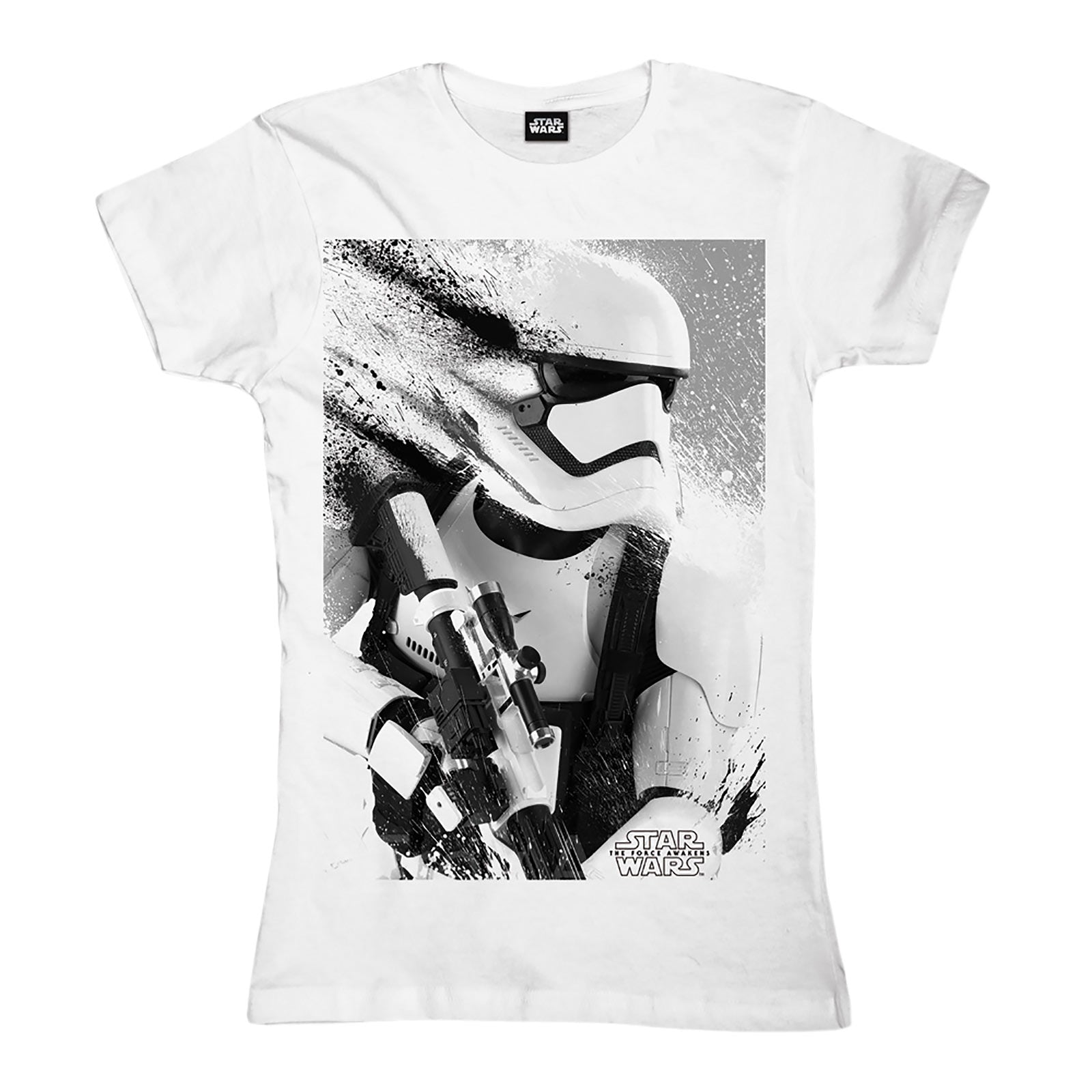 Imagen del producto Star Wars - Camiseta de Chica Stormtrooper Splatter blanca