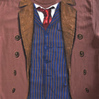 Imagen del producto Doctor Who - Camiseta del 10º Doctor marrón
