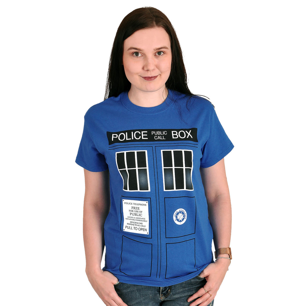 Imagen del producto Doctor Who - Camiseta Tardis azul