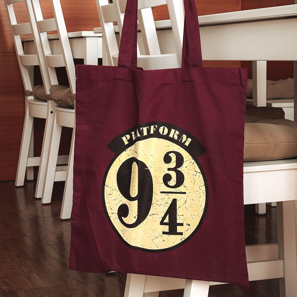 Imagen del producto Harry Potter - Bolsa de yute 9 3/4 roja