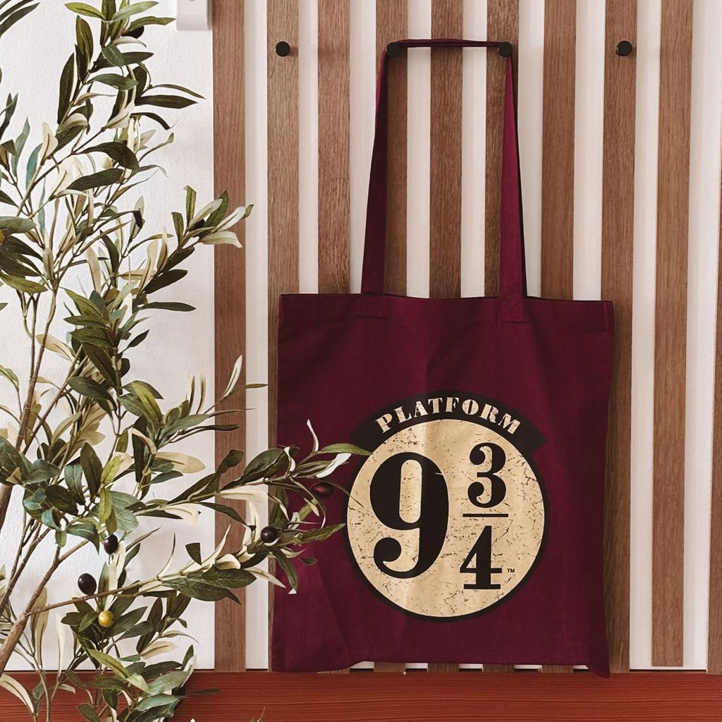 Imagen del producto Harry Potter - Bolsa de yute 9 3/4 roja