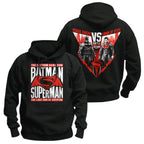 Imagen del producto Batman v Superman - Sudadera con capucha de héroes negra
