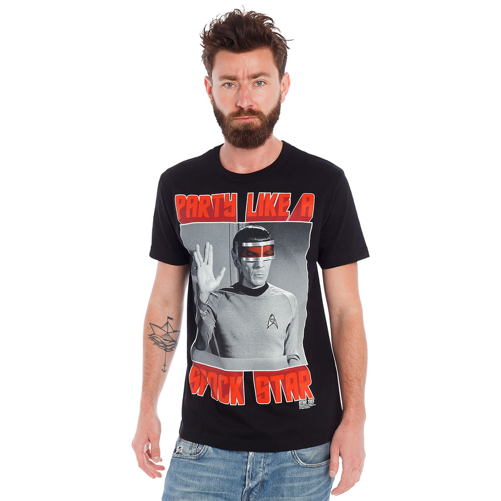 Imagen del producto Star Trek - Camiseta negra de Spock Star