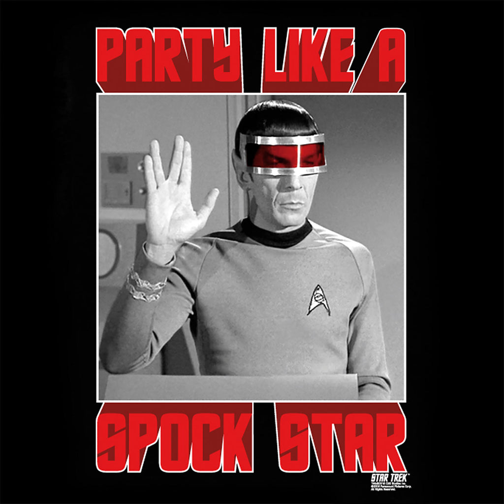 Imagen del producto Star Trek - Camiseta negra de Spock Star