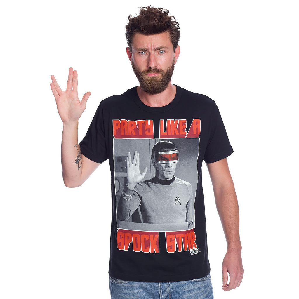 Imagen del producto Star Trek - Camiseta negra de Spock Star