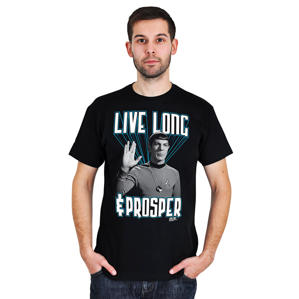 Imagen del producto Star Trek - Live Long And Prosper Spock Camiseta negra
