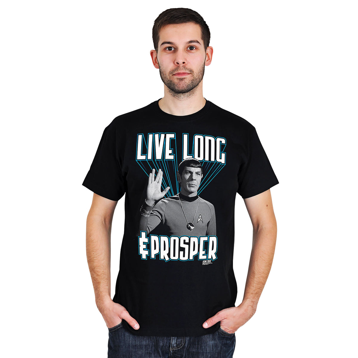Imagen del producto Star Trek - Live Long And Prosper Spock Camiseta negra