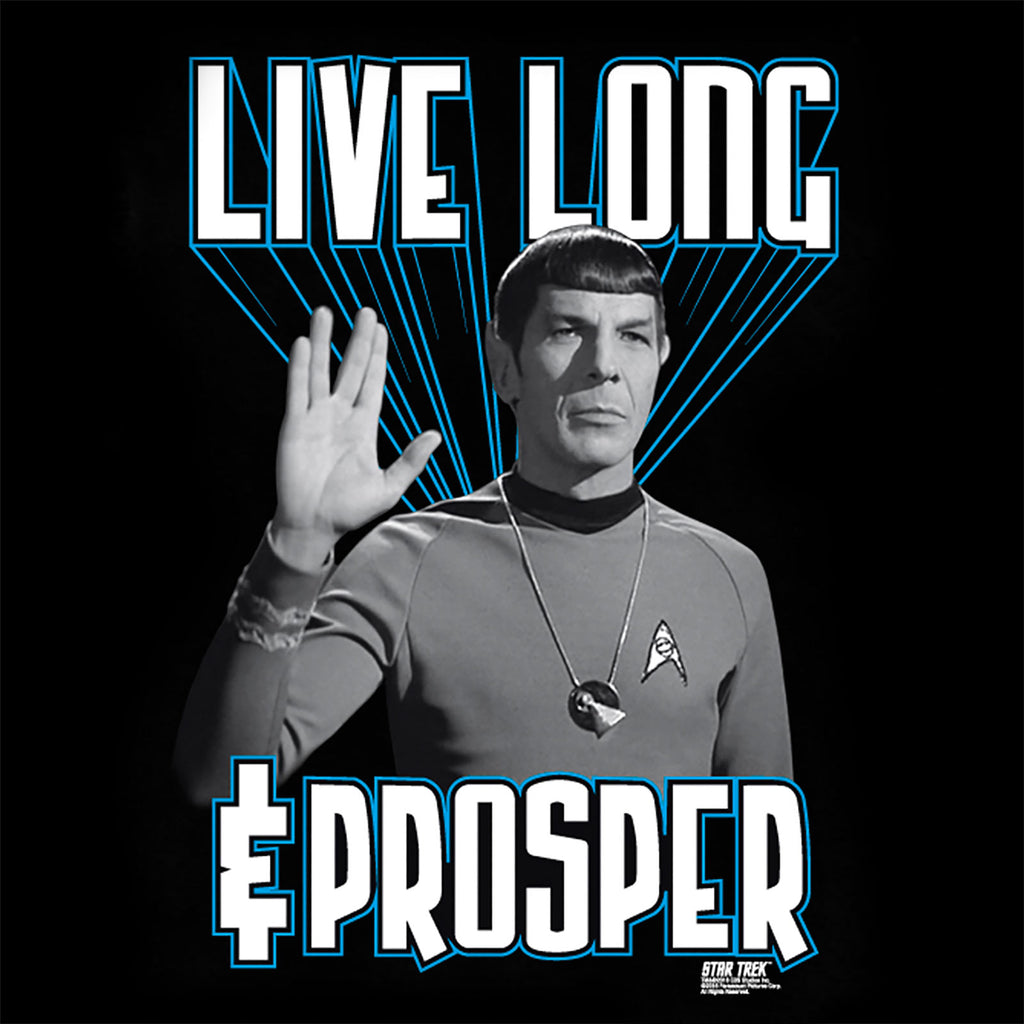 Imagen del producto Star Trek - Live Long And Prosper Spock Camiseta negra