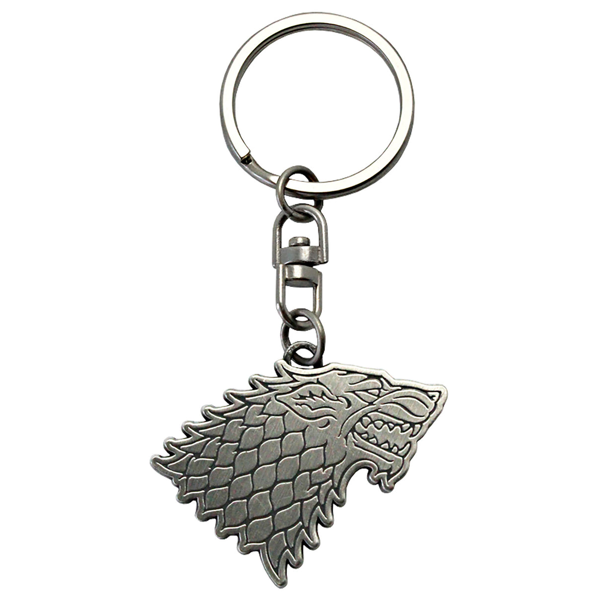 Imagen del producto Juego de Tronos - Llavero de silueta de lobo sombrío