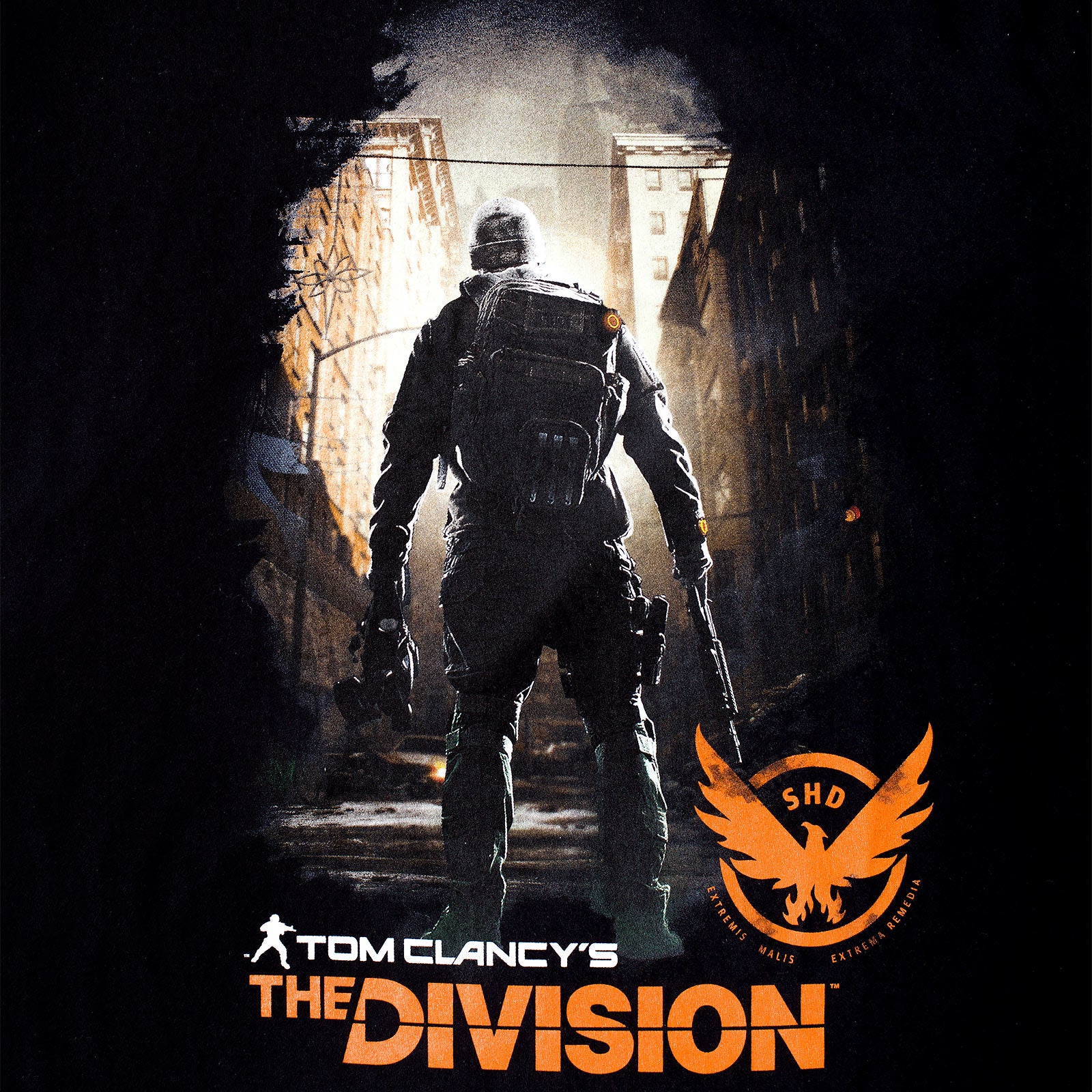 Imagen del producto The Division - Camiseta negra Operation Dark Winter