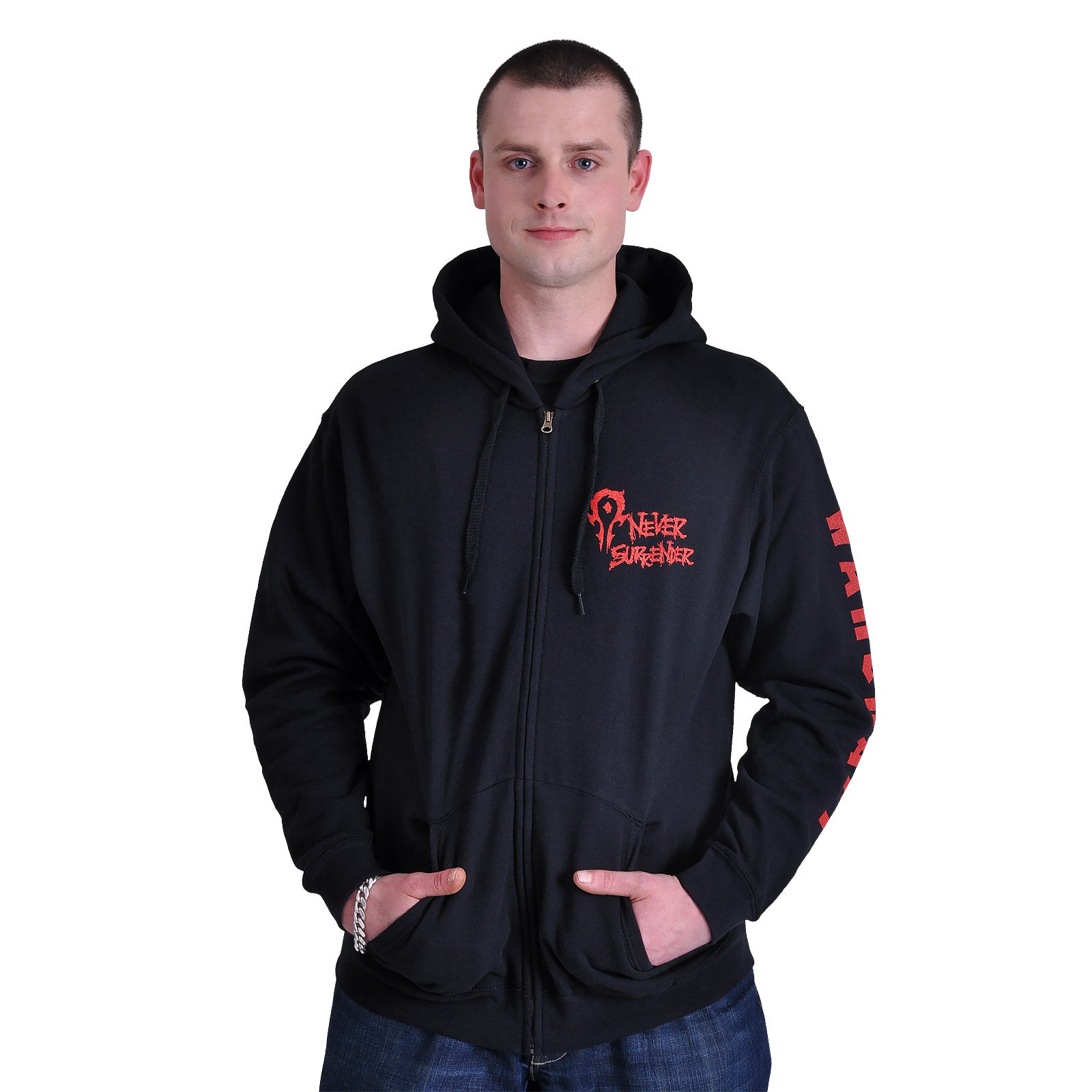 Imagen del producto Warcraft - Chaqueta con capucha negra con logo de la Horda