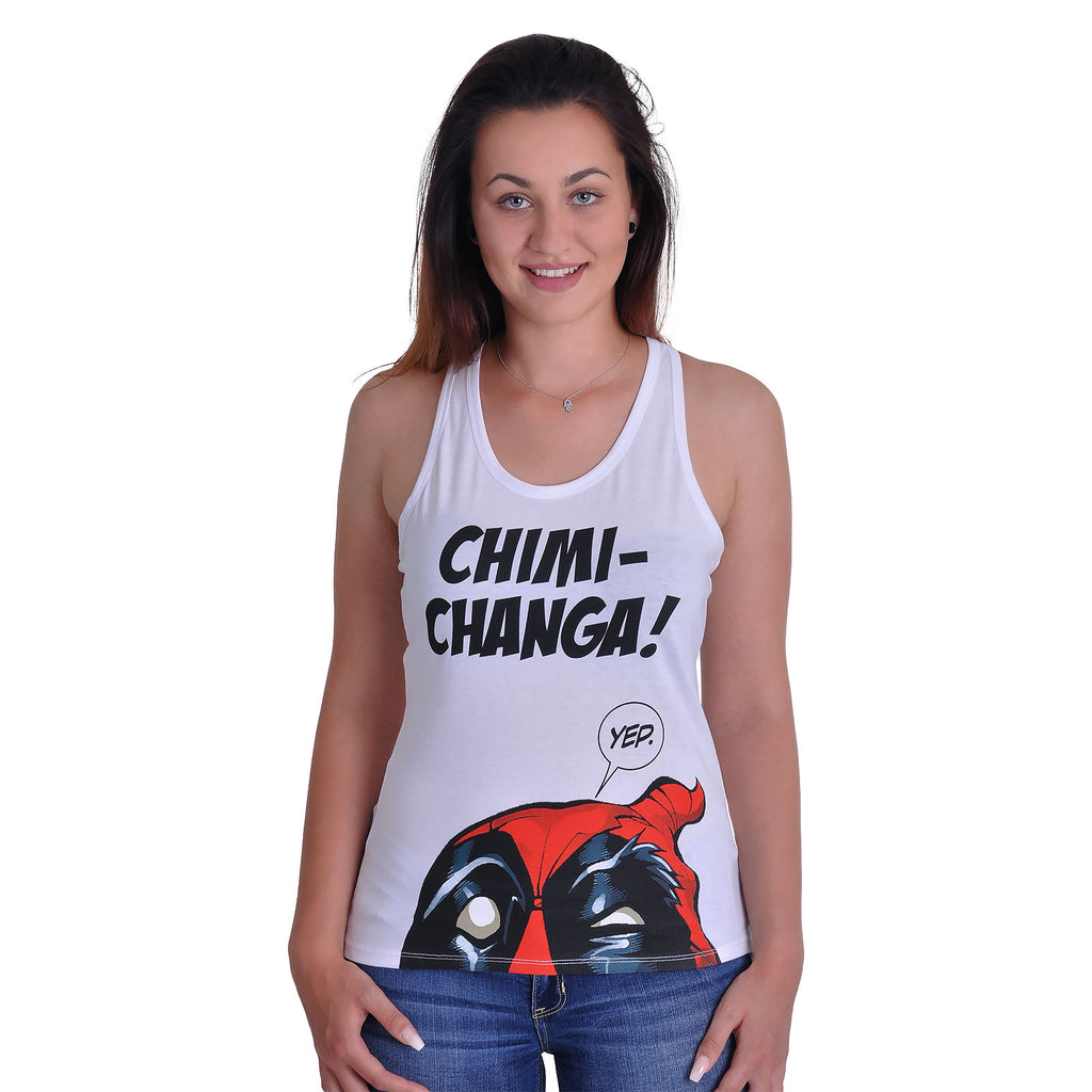 Imagen del producto Deadpool - Chimichanga Camiseta sin mangas blanca