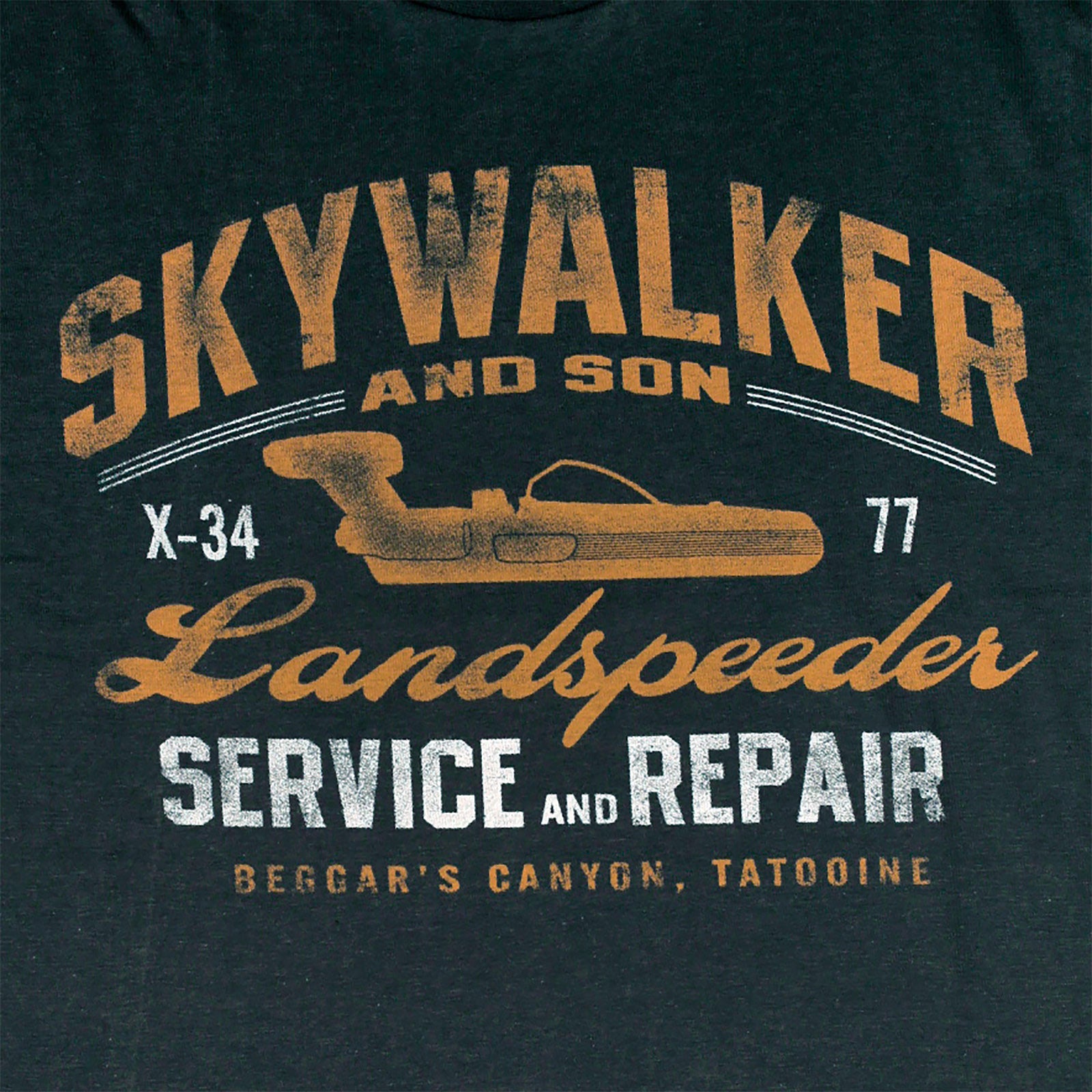 Imagen del producto Star Wars - Camiseta Landspeeder gris