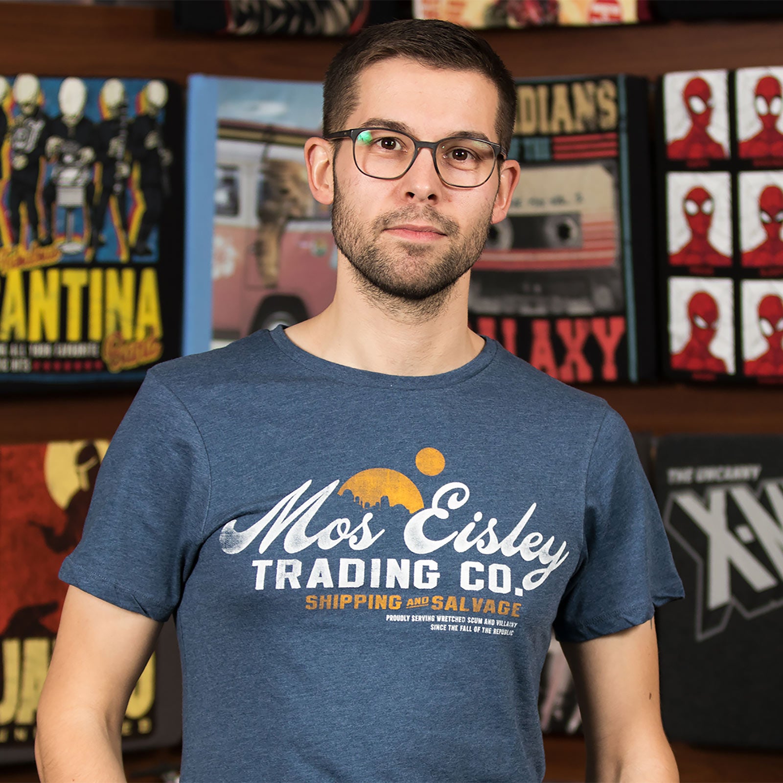 Imagen del producto Star Wars - Camiseta azul de Mos Eisley