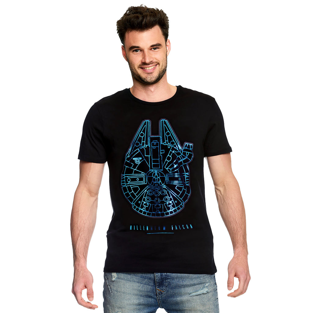 Imagen del producto Star Wars - Camiseta negra del Halcón Milenario