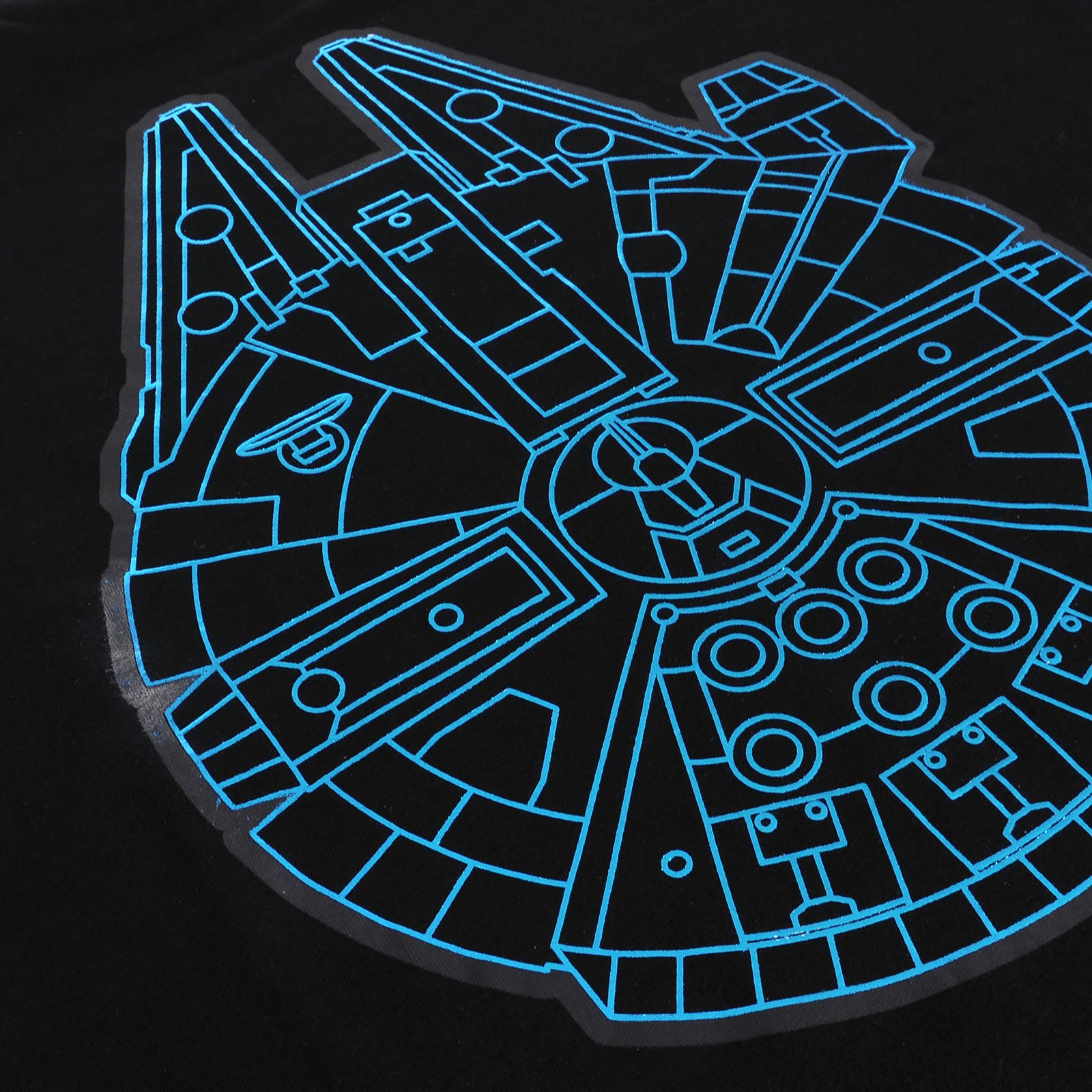 Imagen del producto Star Wars - Camiseta negra del Halcón Milenario