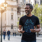 Imagen del producto Star Wars - Camiseta negra del Halcón Milenario
