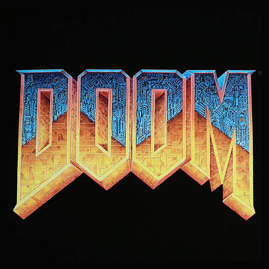 Imagen del producto Doom - Camiseta negra con logo