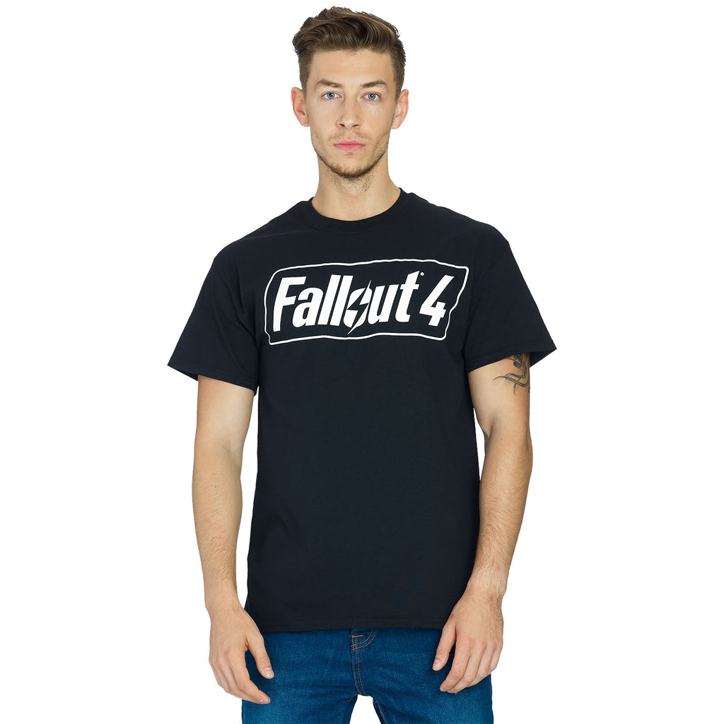 Imagen del producto Fallout 4 - Camiseta con logo del juego negra