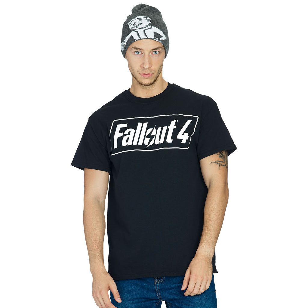 Imagen del producto Fallout 4 - Camiseta con logo del juego negra