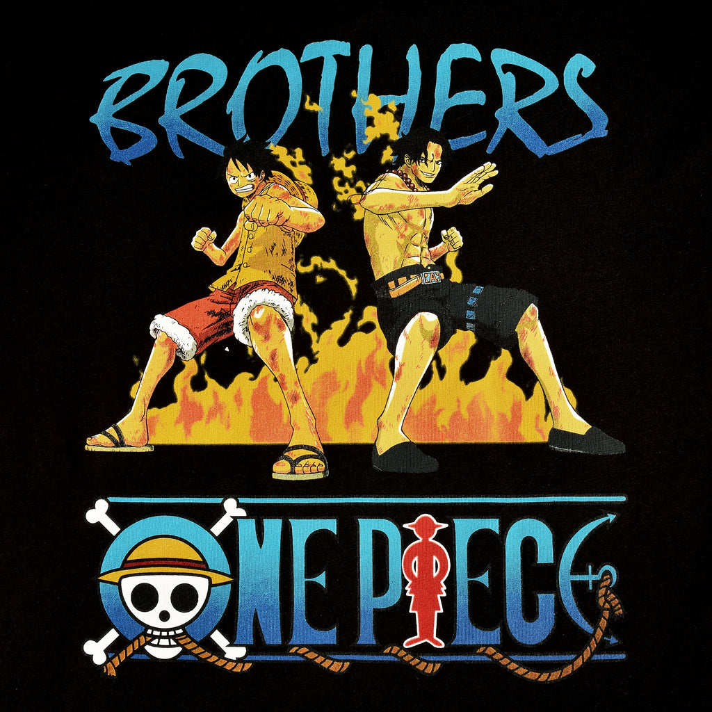 Imagen del producto One Piece - Camiseta Brothers negra