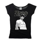 Imagen del producto One Piece - Camiseta para chica Roronoa Zoro negra
