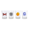 Imagen del producto Dragon Ball Z - Juego de vasos con símbolos