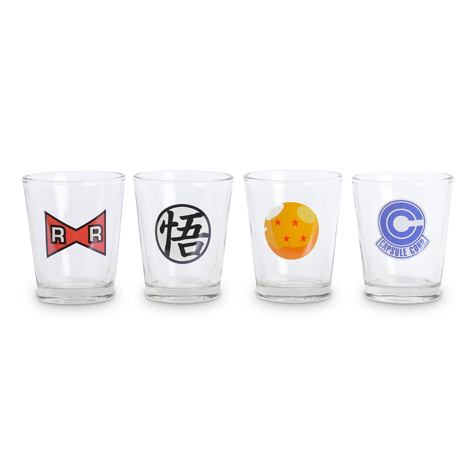 Imagen del producto Dragon Ball Z - Juego de vasos con símbolos