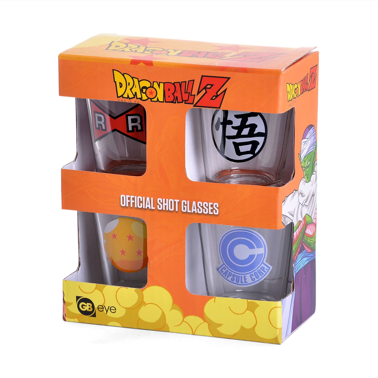 Imagen del producto Dragon Ball Z - Juego de vasos con símbolos
