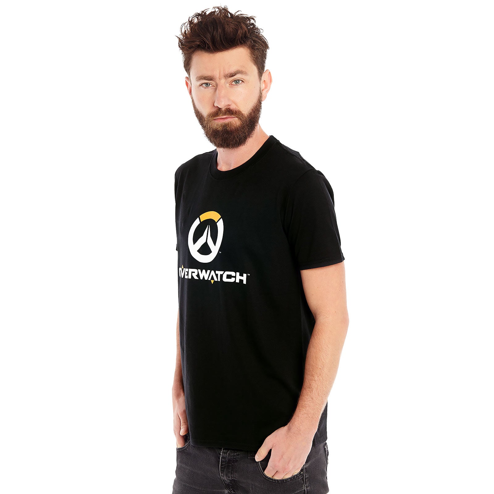 Imagen del producto Overwatch - Camiseta con logo negra