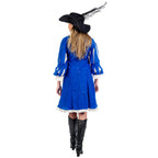 Imagen del producto Dama Mosquetera Real - Disfraz de Mujer Azul