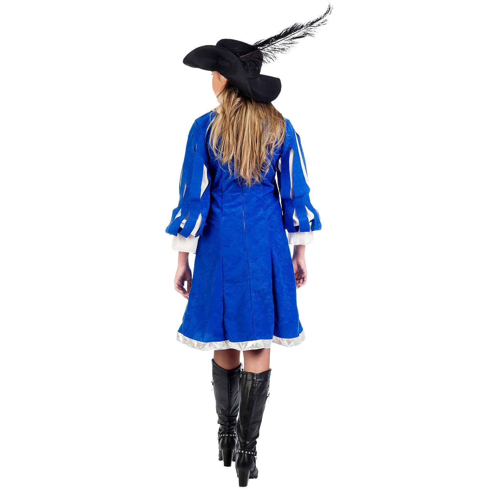 Imagen del producto Dama Mosquetera Real - Disfraz de Mujer Azul