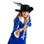 Imagen del producto Dama Mosquetera Real - Disfraz de Mujer Azul