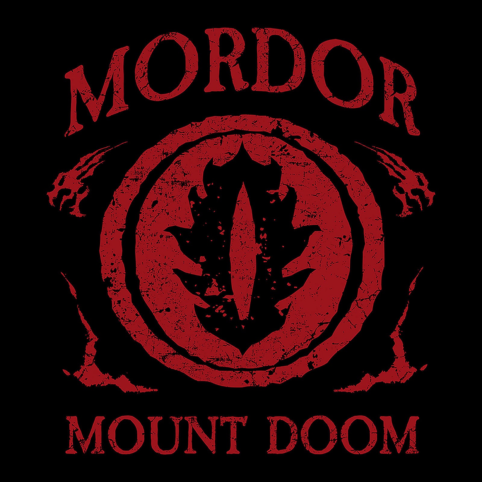 Imagen del producto Señor de los Anillos - Camiseta de Mordor