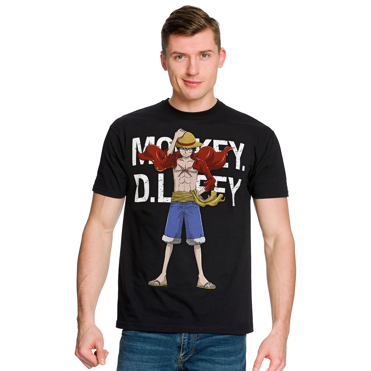Imagen del producto One Piece - Camiseta Cool Ruffy negra