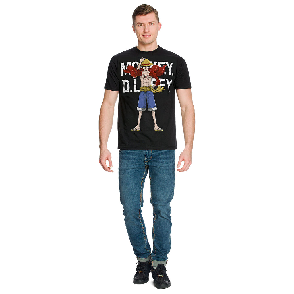 Imagen del producto One Piece - Camiseta Cool Ruffy negra