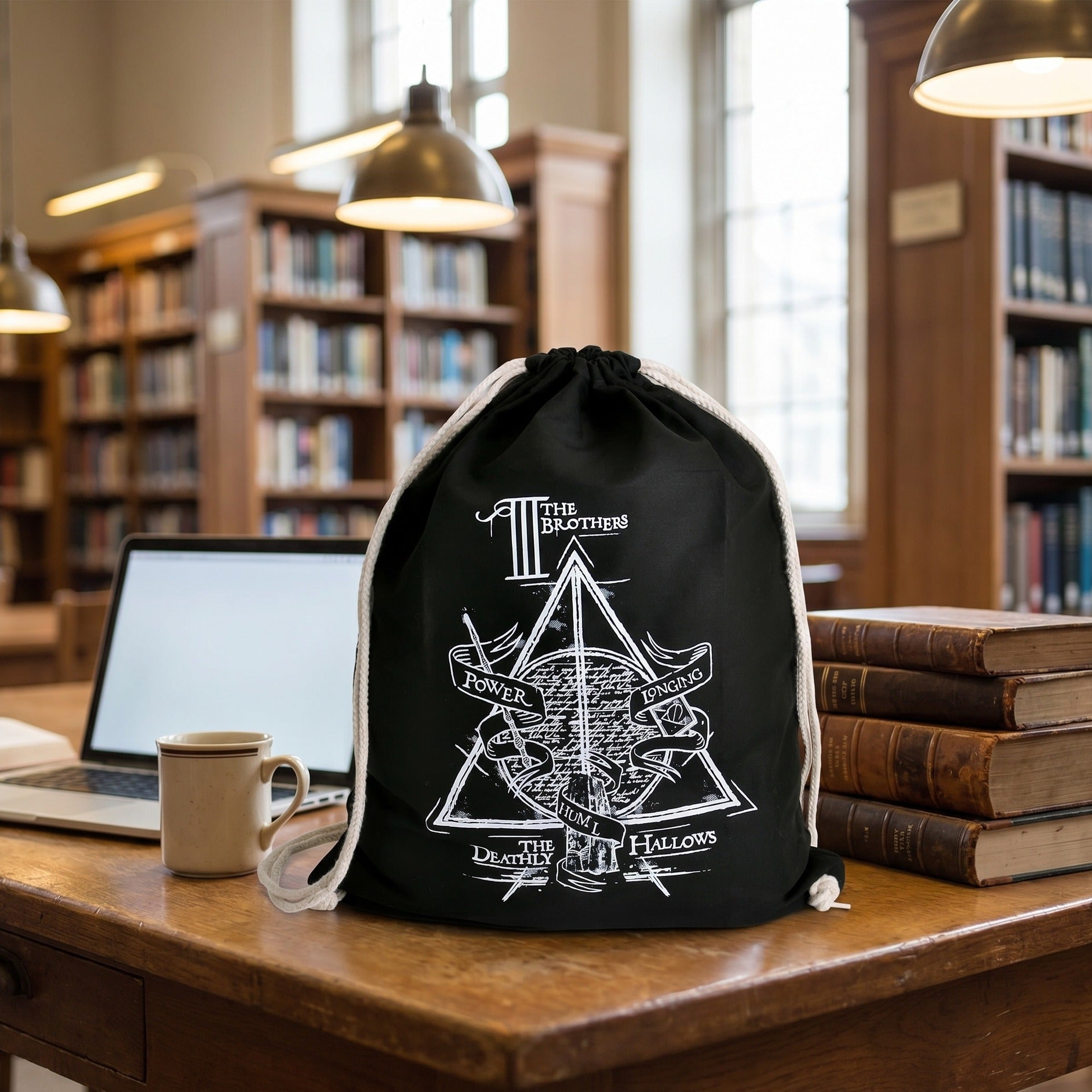 Imagen del producto Harry Potter - La Bolsa de Deporte de los Tres Hermanos Negra