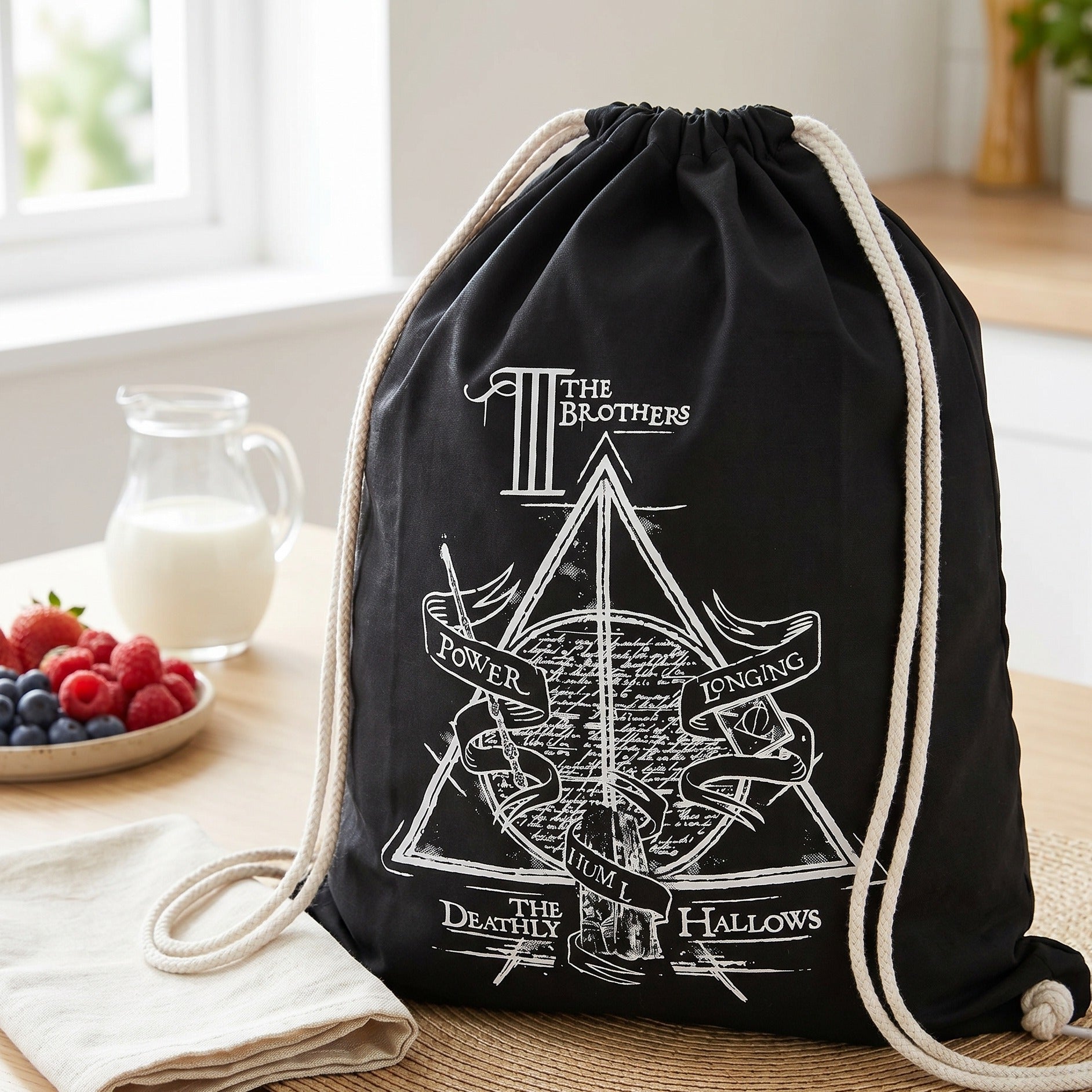 Imagen del producto Harry Potter - La Bolsa de Deporte de los Tres Hermanos Negra
