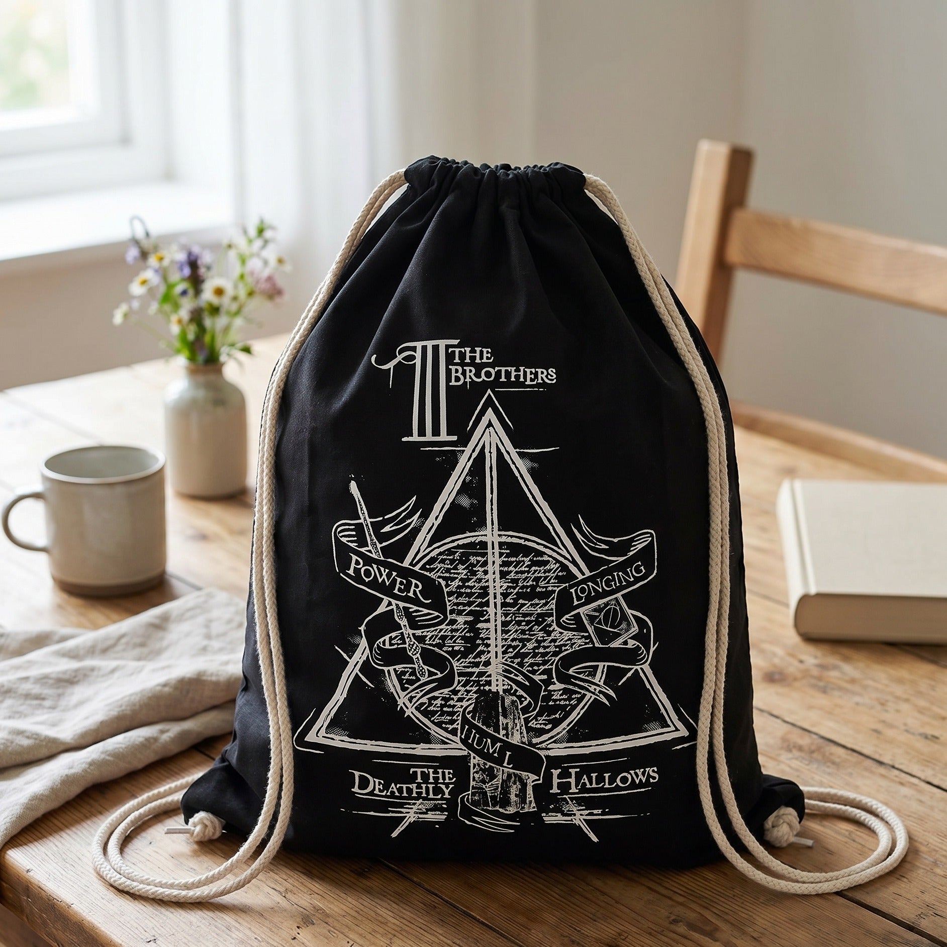 Imagen del producto Harry Potter - La Bolsa de Deporte de los Tres Hermanos Negra