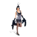 Imagen del producto Vestido de Cabaret con Diadema - Disfraz para Mujer