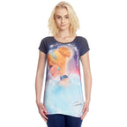 Imagen del producto Cinderella - Camiseta Glamour para Chicas de Ajuste Suelto