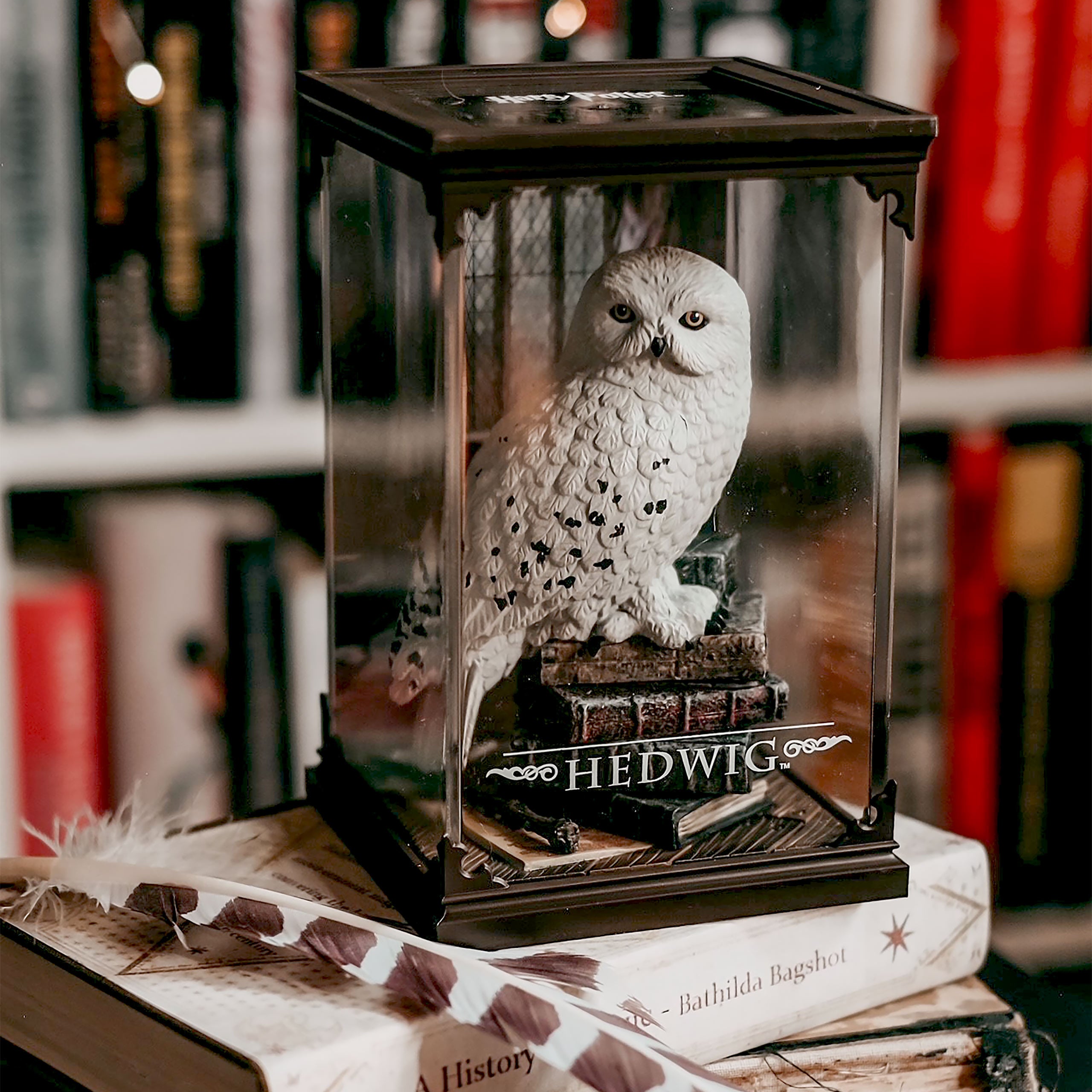 Imagen del producto Hedwig - Figura de criaturas mágicas de Harry Potter